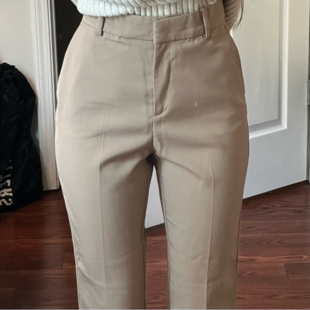 H&M Stylish Tan Trousers